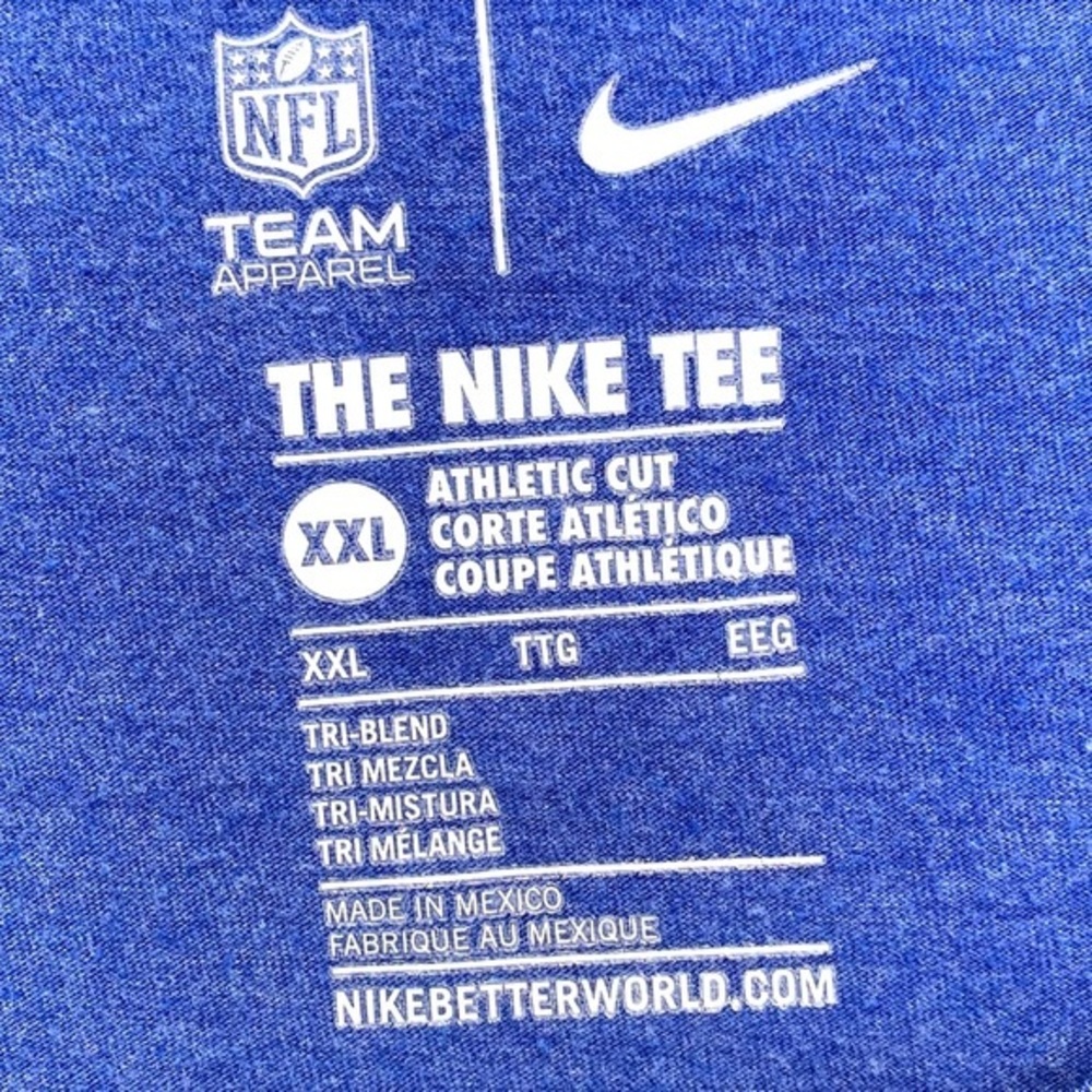 The Nike Tee Dallas Cowboys women’s t-shirt,‎ XXL with Cowboy pocket on front - Picture 6 of 9
